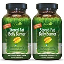 Irwin Naturals Stored-Fat Belly Burner - 72 Liquid Soft-Gels, Paket von 2 - Hilft den Abbau von gespeichertem Fett zu unterstützen - 48 Gesamt Servierungen