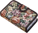 Easy Comforts 14 Day Pill Holder, Travel Case Medication Reminder Pill Box with Detachable Compartments, Tapestry