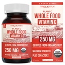 Bio-Vitamin C | Ganzes Nahrungs-Vitamin C von Fruit Plus Absorptions Cofactors - Vegan, Enhanced Bioverfügbarkeit - Immununterstützung, Antioxidans, Total Health (90 Portionen)