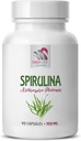 spirulina bleu - énergie bits spirulina chlorella comprimés - SPIRUILINA 500MG - spirulina et chlorella poudre organique, supplément à base de plantes spiruline, supplément à base d'immunes organiques, spiruline - 1B