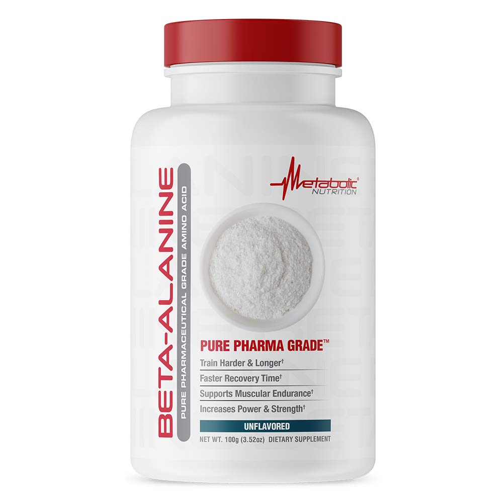 Nutrition métabolique Beta Alanine, 100 Grams, Poudre
