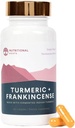 Racines nutritionnelles - Curcuminoides, Curcumin Longa, Boswellia Serrata et poivre noir - Soutient la santé conjointe - Supplément alimentaire - 1 mois d'approvisionnement - 60 capsules