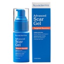 NUVADERMIS Silicone Scar Gel - 1.7 Fl Oz, Transparentes Gel - Retinol & Vitamin E Formel für chirurgische Narben - C-Section, Tuck & Keloid Care