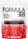 Formule 369 avec caféine, mélange de boisson d'endurance, 3 livres sac avec 45 portions, 30g de glucides et 75mg de caféine par portion, mélange de glucides élevé avec 1:1 rapport de glucose au fructose, végétalien, sans gluten