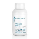 BIOGENA WISSEN SCHAFFT GESUNDHEIT Chlorella Plus C – Alga verte soutenant le détox** – Capsules contenant 900 mg de poudre de Chlorella Vulgaris organique - Supplément non OGM