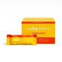Warum Bars, Protein Bars, Mango Ginger, 2.04 Unnce Bars (Pack mit 12 Protein Bars) - Protein Bar Superfood, Gluten Free, Non GMO, Organic, Vegan, Simple Ingredients