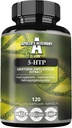 5-HTP 150 mg pro Kapsel - 120 Vegan Kapseln - 4 Monate Versorgung - Griffonia simplicifolia Seed Extract - Enhances Mood und Well-Being - Nahrungsergänzung von Apollos Hegemonie