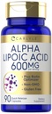 Carlyle Alpha Lipoic Acid 600mg | Plus Biotin Optimizer | 90 Kapseln | Non-GMO & Gluten Kostenlose Ergänzung