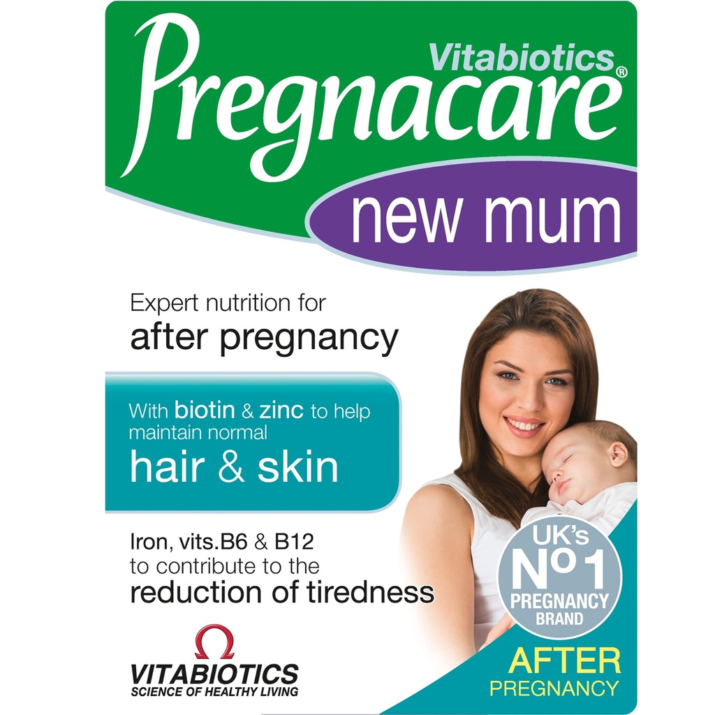 Vitabiotiques - Pregnacare - Nouvelle maman - 56 comprimés