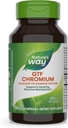 Nature's Way GTF Chrom, Glucose Tolerance Factor, Unterstützt gesunde Glucose Metabolismus*, 200 mcg Chromium pro Servierung, 100 Vegan Capsules (Packaging May Vary)