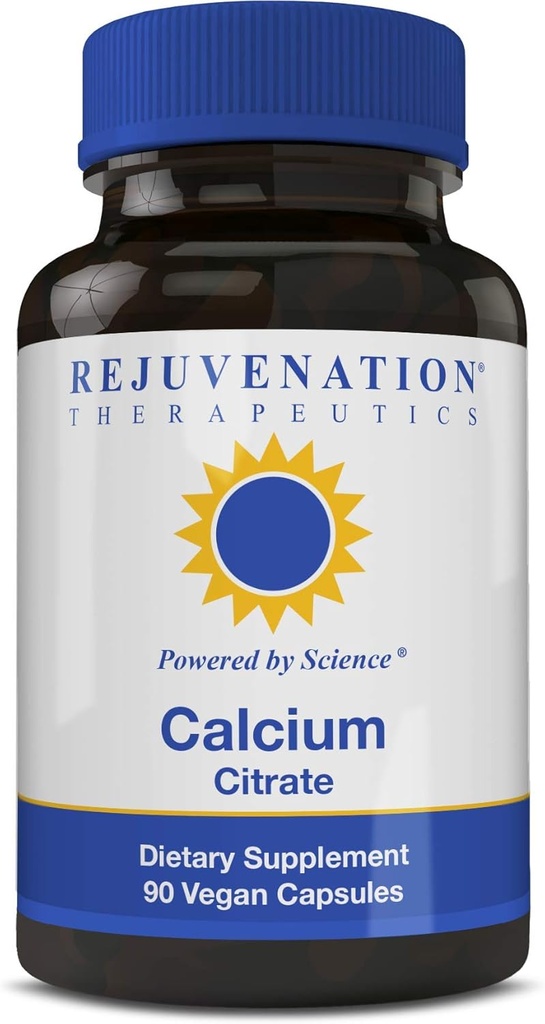 Verjüngungstherapie Calcium Citrat, 90 Vegan Kapseln
