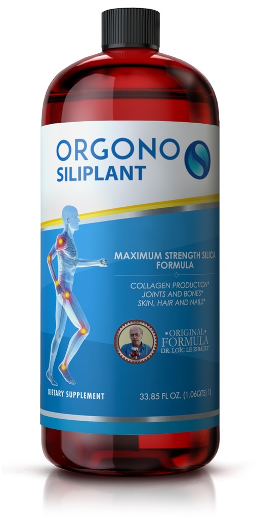 Orgono Living Silica Siliplant | Vegan Collagen Booster | Unterstützt gesunde Kollagen- und Elastinproduktion für Gelenk- und Knochenunterstützung, Glowing Skin, Strong Hair & Nails. 66 Servietten