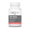 Groupe de recherche sur l'allergie Zen Sleep - supplément de sommeil GABA L-Theanine pour adultes avec P5P, 5-HTP et vitamine B6, aide naturelle pour un REM calme et reposant - 60 capsules végétariennes
