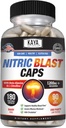 Kaya Naturals - Nitric Blast Potent All-Natural Kräuterergänzung für maximale Gesundheit Vorteile | Pre-Workout | Erhöhte Energie | Verbesserte Nachtleistung (180 Zähler (Pack von 1)