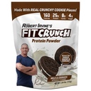 FITCRUNCH Tri-Blend Whey Protein, Keto Friendly, Low Calories, High Protein (18 portions, lait et cookies)