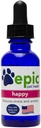 Happy - All Natural Liquid Spray Supplement - Eases Separation Angst, Hilft bei Vet Besuche, Reisen, Grooming, Verlust eines Freundes (Dropper 1 oz)