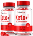 labs de taille - Keto Bites ACV Gummies pour la perte de poids avancée, Supplément de vinaigre de cidre de pomme tout naturel (120 Gummies)