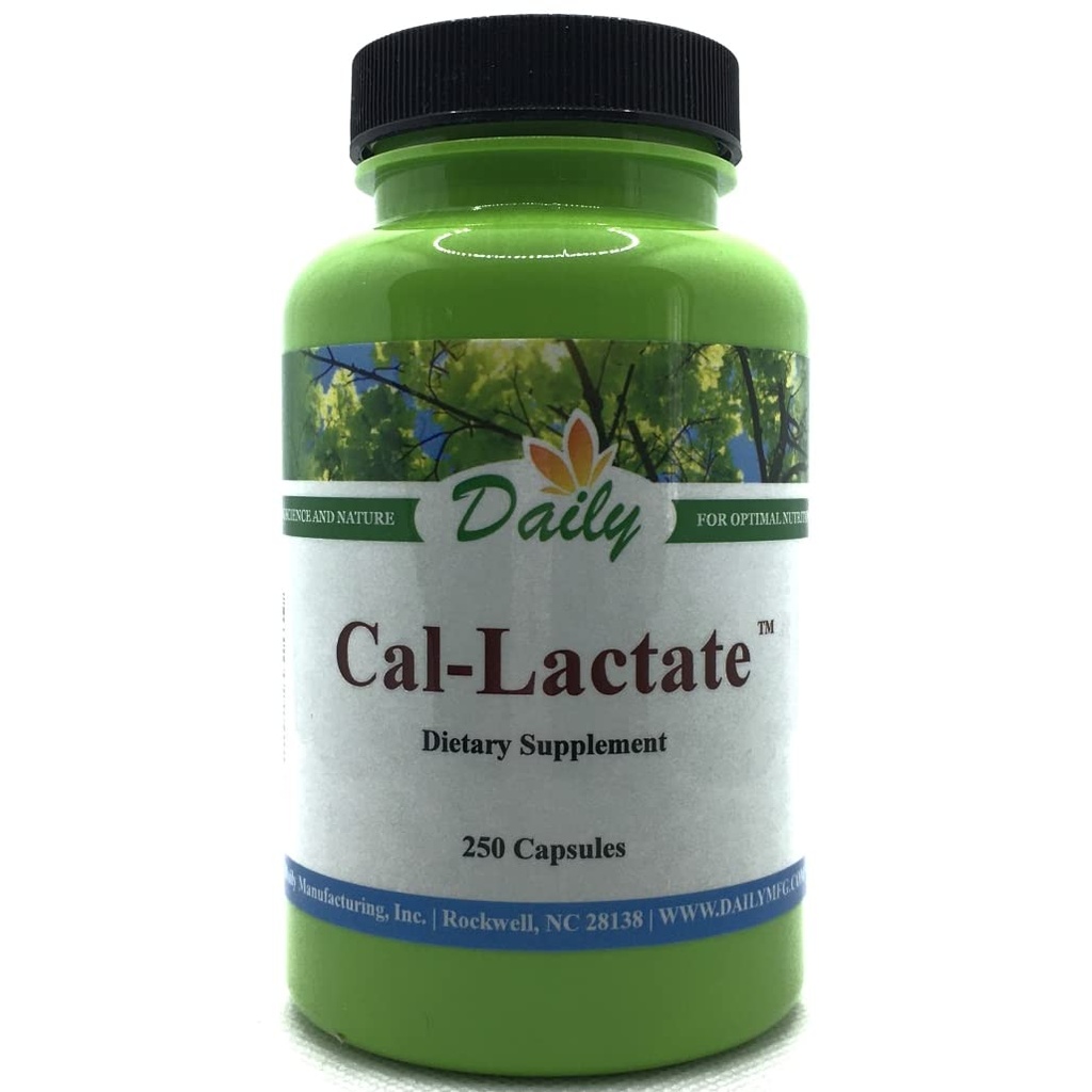 Fabrication quotidienne Calcium-LactateMC