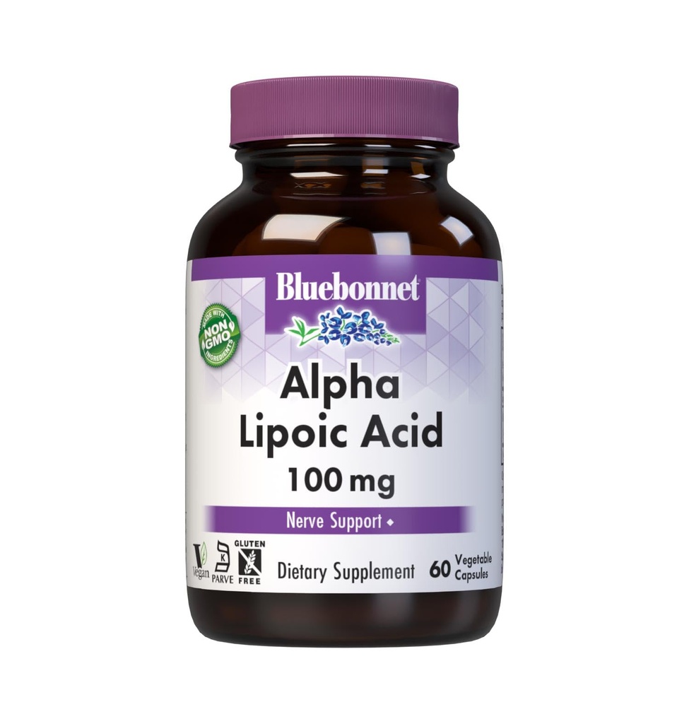ACIDE LIPOIQUE DE BLUEBONNET ALPHA 100 mg