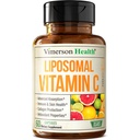 Liposomale Vitamin C 1000mg - Premium-Absorption Vitamin C Pulver - Immununterstützungsergänzung - Vitamina C 1000mg - Hohe Potenz für Antioxidantien-Unterstützung - Gentle on Digestion & Fast Uptake. 60 Kapseln