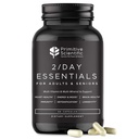Multivitamines essentielles quotidiennes pour les adultes et les aînés - 2X par jour - Vitamine A, C, D, E, B12 et minéraux - Support naturel et holistique (60 capsules)