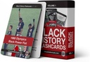 Urban Intellectuals Black History Flashcards - Volume 1 Célèbres fêtes culturelles noires Trivia Cartes à jouer Activité éducative pour adultes en classe