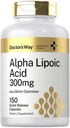 Doctor's Way Alpha Acide lipoïque 300mg.150 Capsules avec Biotin Optimizer.