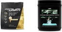 PRO JYM 45 Servants Mélange de poudre de protéines avec PRE JYM X Pré-entraînement