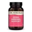 Dr. Mercola Herbal Adrenal Support, 30 Servierungen (60 Kapseln), Nahrungsergänzung, Stimmungs- und Stressmanagement, Non-GMO