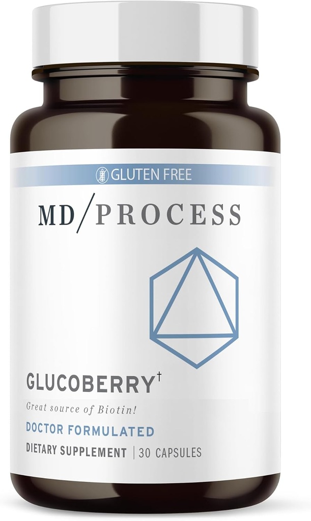 GlucoBerry Maqui Berry Extract mit Chromium Picolinate für die Blutgesundheit Unterstützung - mit Biotin und Gymnema Sylvestre - Doctor Formuliert - 30 Kapseln