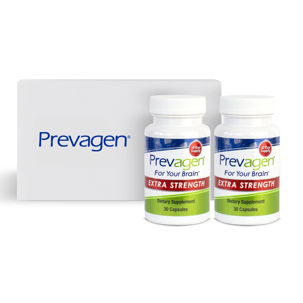 Prevagen Extra Strength - 60 Capsules (2 Month Supply) | Formulated for Your Brain | 20mg of Apoaequorin Plus Vitamin D3