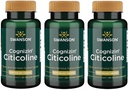 Swanson Cognizin Citicoline 1000 Milligramme 60 Veg Kapseln (3 Pack)