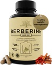 600 Mg Berberine Supplement – Berberine HCL & Ceylon Cinnamon Kapseln für Frauen & Männer – Unterstützt gesundes Gewichtmanagement & Verdauung