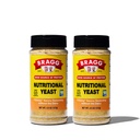 Bragg Premium Nutritional Yeast Seasoning - Vegan, Glutenfrei – Gute Quelle von Protein & Vitamine – Nutritische Parmesankäse Substitute (Original, 4.5 Unze (Pack von 2))