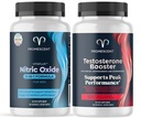 Promescent VitaFLUX Nitric Oxide Supplement, L Arginine l Qualität Citrulline Ergänzungen für Männer + Testosteron Booster für Männer Supplement w/Tongkat Ali (LongJack), KSM-66 Ashwagandha
