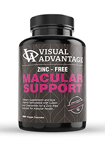 Zinc Free AREDS 2 für Augengesundheit - 3 Monate Versorgung - Basierend auf der Areds II Studie, aber ohne Zink