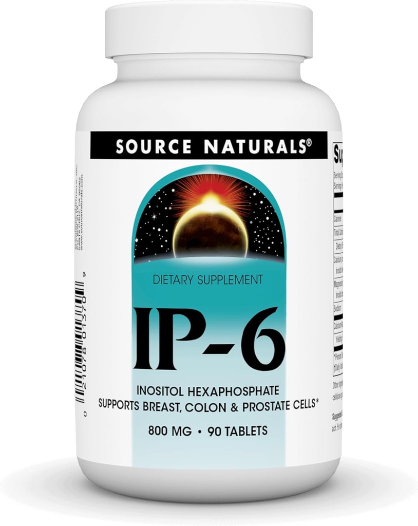 Source Naturals IP-6 Comprimé, 90 Nombre