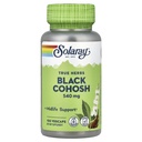 SOLARAY Noir Cohosh 540 mg , Supplément de soutien à la ménopause et à la santé des femmes , Root entier , Non-OGM, Vegan & Lab Vérifié , 100 VegCaps