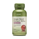 GNC Herbal Plus Extrait de graines de raisin 500mg Supplément, Extra Force, Végétarien, 60 portions