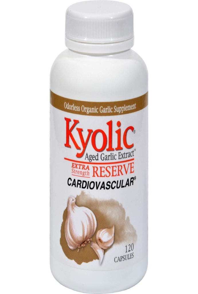 Kyolic Reserve Aged Knoblauch Extrakt 600 Milligramme 120 Kapseln