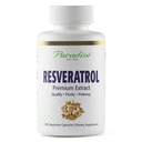 Resvératrol Paradise Herbes, Antioxydant, Super Potent, Ultra Pure, Vegan, Non OGM, Sans gluten, 180 Capsules végétariennes