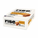 Rise Frühstück Whey Protein Bars Mandel Honig, 18g Protein, 2.01 oz (12 Pack)