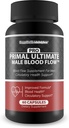 Pro Primal Ultimate männlicher Blutfluss - Unsere beste erweiterte Blutflusszirkulation Unterstützung - Blutfluss Pro Primal X Primal Ultimate Max Blutfluss-Ergänzung Pulver Kapseln ganze Körperzirkulation Pillen