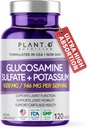 Glucosaminsulfat mit Kalium | Strong Joint Support Supplement | Unterstützt Knorpel und Connective Tissues | Aids Knie- und Knochenstruktur | 120 Tabletten