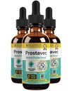 Prostavec Advanced Prostate Support Supplement - Flüssige Formel für schnellere Absorption mit Pygeum, Saw Palmetto, Sting Nettle + Turmeric & Damiana - Vegan, Non-GMO - 6 fl oz