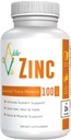 AlcheVita Zinc 50mg – Hohe Bioverfügbarkeit – Essential Trace Mineral – Ergänzung zur Immununterstützung, Knochen, Haut- und Muskelunterstützung