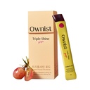 Ownist Triple Shine Grape Jelly On-The-Go - Targets Dark Spots & Skin Brightening, Enthält BelightTM, Vitamine B, C - 14 Stick Packs