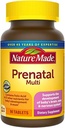 Nature Made Prenatal Multi, 90 Tabletten, Folsäure + 17 Pränatale Vitamine & Mineralstoffe zur Unterstützung der Baby-Entwicklung und Mutter, Vitamin D3, Calcium, Eisen, Jod, Vitamin C und mehr (Pack von 3)