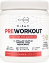Typ Zero Ultra Clean Stim Free Pump Pre Workout + Nitric Oxide Booster (Cherry Limeade) - Nicht stimulierend und Koffeinfrei für Männer und Frauen