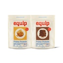 Equip Foods Prime Protein Pulver Peanut Butter & Prime Protein Pulver Schokolade
